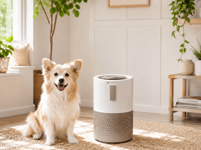 PetSnowy pet air purifier for fresher air in a clean pet home