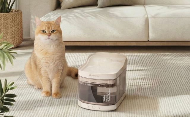 smart wireless water fountain with continuous water flow