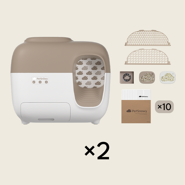 Litter Box Premium Set × 2